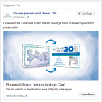 Finacea Pharma Facebook Ad/Sponsored Post
