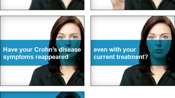 Humira Unbranded Crohn's Disease Pharma Banner Ad