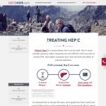 Hep C Hope: Hep C Can Be Cured section
