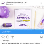 Pharmaceutical Instagram Ad