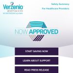 Verzenio Now Approved Website - Patient Homepage (Mobile)