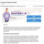 My Fertility Navigator Pharma Unbranded eCRM - Email 5