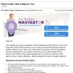 My Fertility Navigator Pharma Unbranded eCRM - Email 7