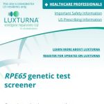 Luxturna Gene Therapy Now Approved Pharma Website - Patients' Screener