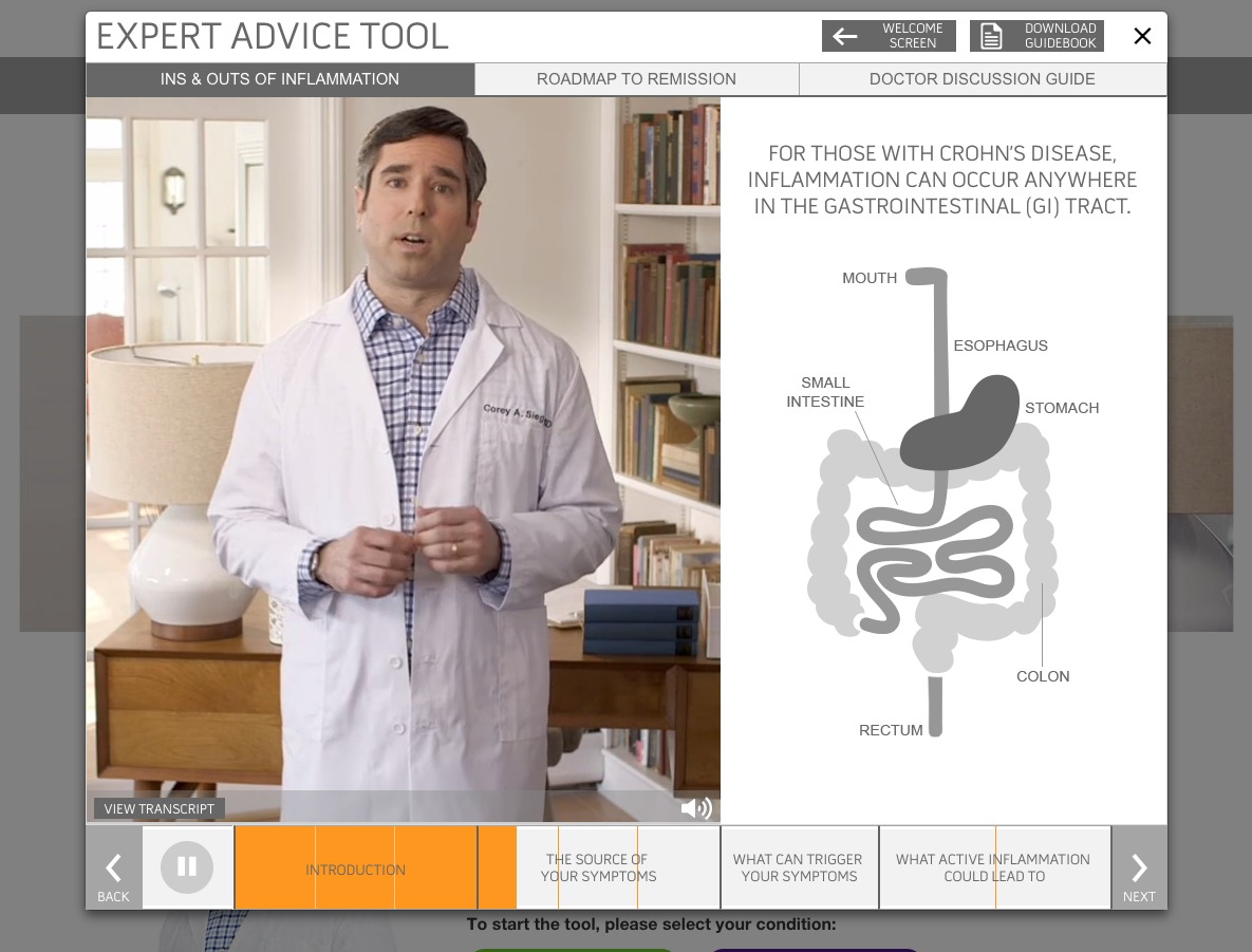 Unbranded Disease Awareness Website: Interactive - Video 2