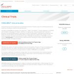 Now approved and available pharmaceutical website: Clinical Trials