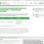 HCP Website Oncology Pharma Drug - NCCN Recommendation