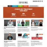 Stop The Virus - Disease Awareness Website from Gilead - Treatment