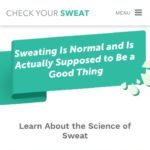 Disease Awareness Website with a Quiz - Why Do People Sweat