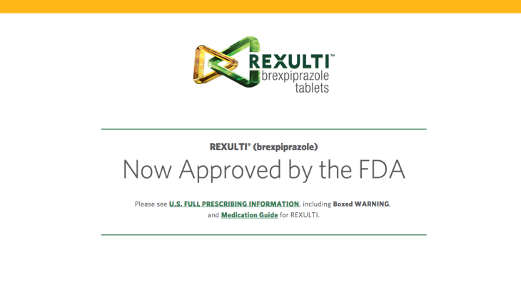 Rexulti Patient Site - Once Daily Pharma