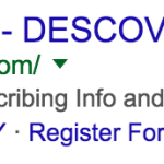 Descovy Branded Paid Search Ad