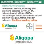 Aliqopa HCP Website - Homepage (Mobile)