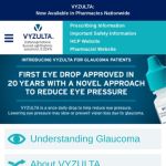 Vyzulta Website Screenshots Now Available - Patient Mobile