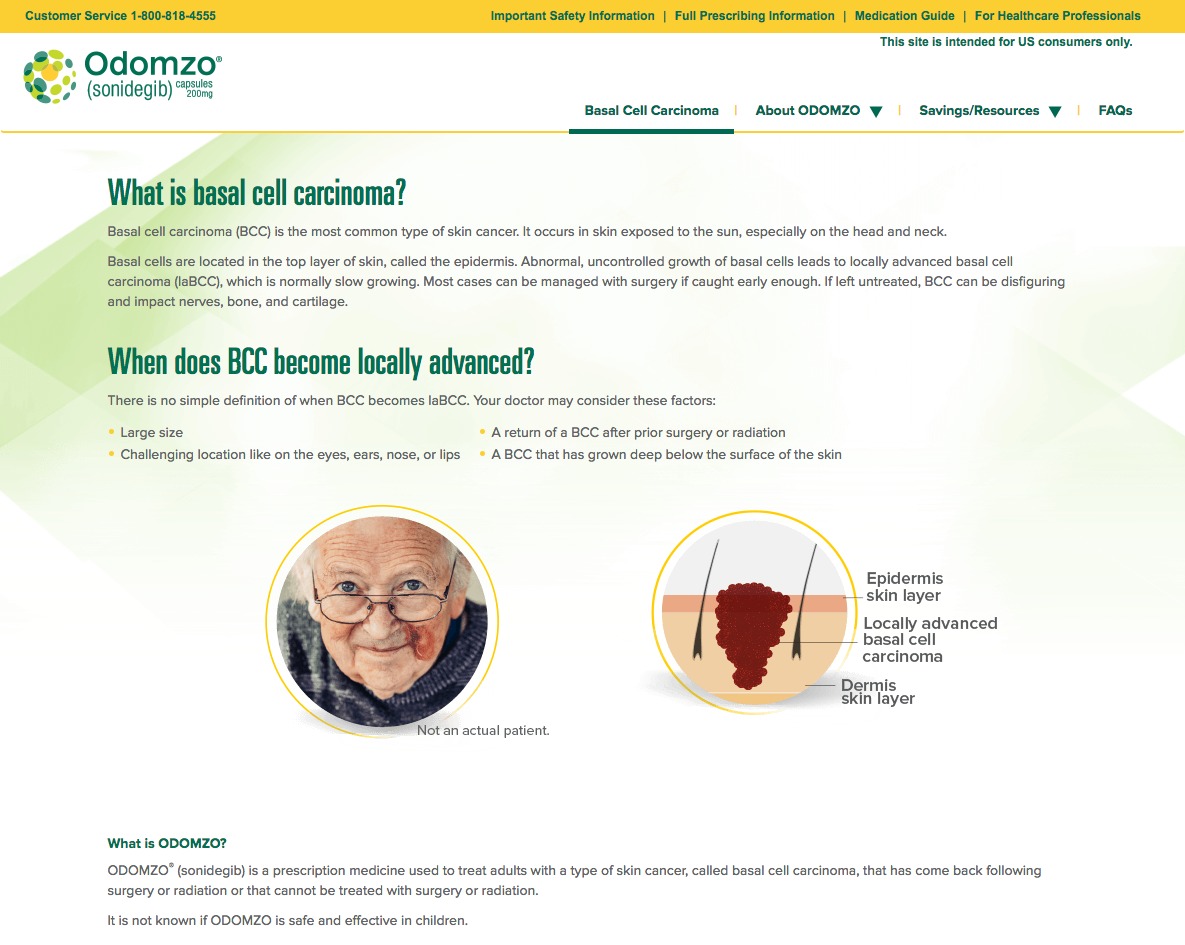 Life Sciences Patient Website - About the Condition
