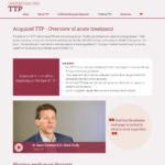 Treating TTP (Patient Site)